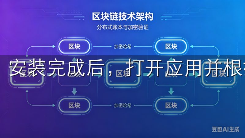 安装完成后，打开应用并根据提示完成注册或登录。